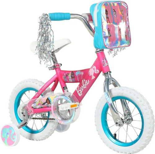 Miniatura 13 de Dynacraft Barbie 12, 16, 18-inch Girls' Bike for Kids Ages 3-9 Years - Fun and Stylish Design, Sturdy and Durable, Perfect for Kids Learning to
