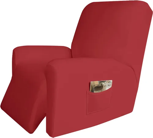 Miniatura 56 de Easy-Going - Funda elástica de microfibra para sofá reclinable seccional, suave vellón ajustable a tu sofá de 2 cuerpos, lavable, protege tus