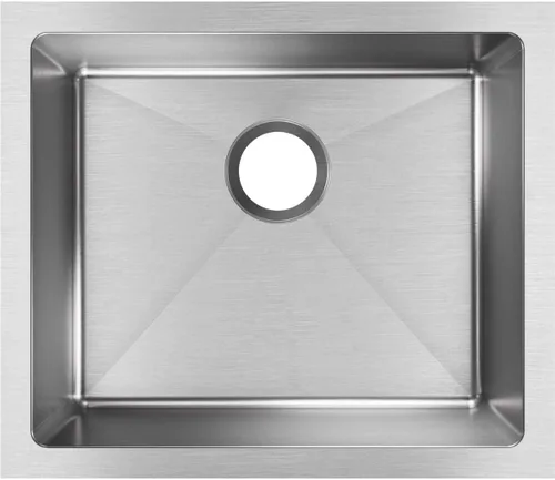 Miniatura 24 de Elkay EFRU311610T Crosstown - Fregadero de cocina de acero inoxidable de 32 1/2" bajo montaje, cuenca única - Acero inoxidable