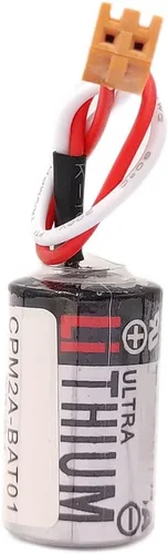 Miniatura 3 de 2 unids ER3V 3.6V 1000mAh PLC batería con pequeño enchufe para CPM2A-BAT01 CPM2A CQM1H PLC