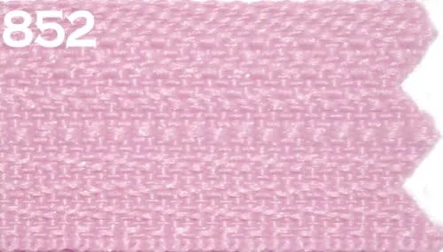Cremallera Vislon de 36 pulgadas, parte inferior separadora de plástico moldeado YKK #5, peso medio por cada uno (color seleccionado) (rosa trébol -