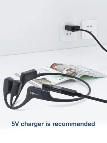 Miniatura 6 de seynli [Paquete doble] Adaptador USB C Convertidor de cargador para auriculares Aftershokz, compatible con Shokz Aeropex, OpenRun, OpenRun Pro