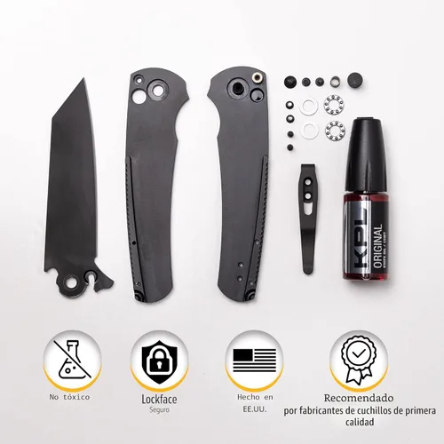 Miniatura 6 de Lubricante de pivote para cuchillo – Aceite original para cuchillas – Aceite sintético de rectificado para navaja de bolsillo – Lubricante de KPL
