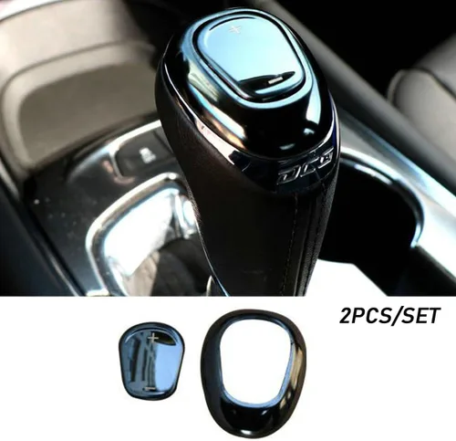 Miniatura 4 de para Chevrolet Cruze 2016 2017 2018 2019 Perilla de Cambio de Marcha de Palanca de Cambio de Nivel de Leva de Titanio Negro