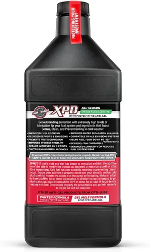 Miniatura 2 de Opti-Lube XPD aditivo para combustible fórmula diésel: un cuarto de galón rinde hasta 128 galones