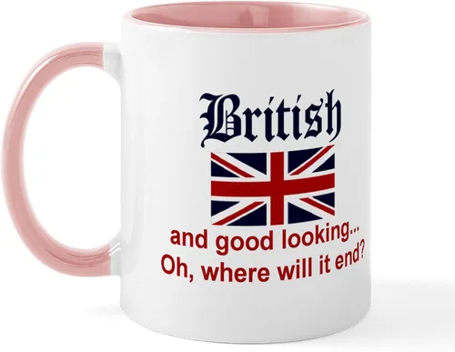 Miniatura 15 de CafePress British American Translations Taza de café de cerámica (11 oz)
