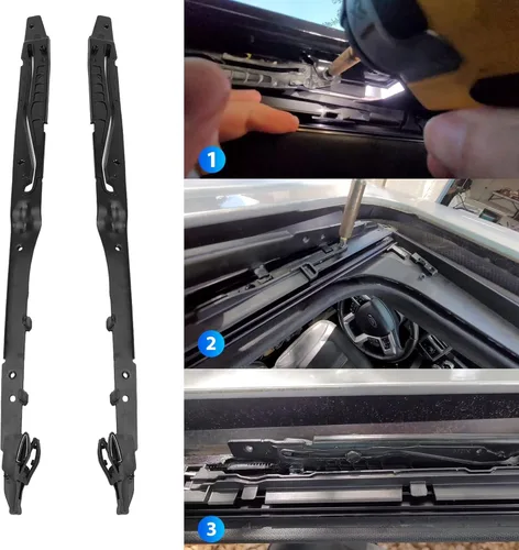 Miniatura 4 de Kit de reparación de montaje de riel de techo corredizo compatible con Ford F150 F250 F350 F450 2015-2020 Reemplazar OE FL3Z-1651071-A