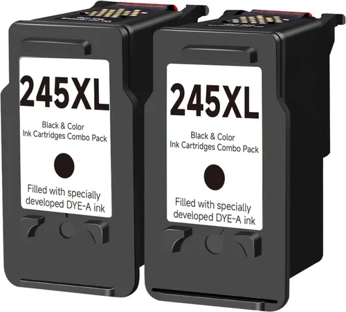 Miniatura 7 de Skyink - Cartucho de tinta compatible 245XL para Canon 245 XL PG-245 PG245 (negro, paquete de 2) para usar con impresoras MX490, TR4520, TS3322
