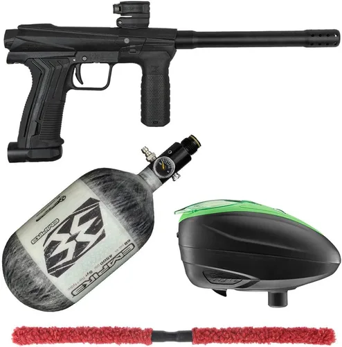 Miniatura 4 de Action Village Planet Eclipse EMEK 100 Contender Kit de pistola de paintball Azul