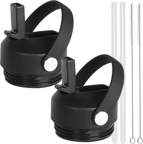 Miniatura 15 de Tapa de popote para botella de agua Yeti Rambler de 18, 26, 36, 64 onzas, tapa de repuesto para popote RTIC de 18 onzas, 26 onzas, 36 onzas, tapa