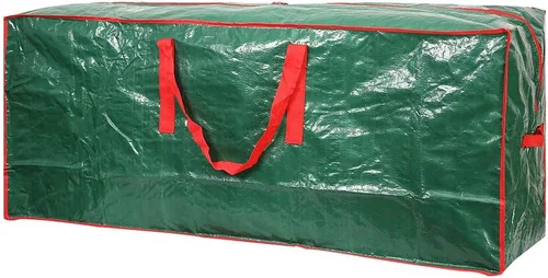Bolsa de almacenamiento para árbol de Navidad de Sattiyrch, se adapta a árboles desmontados de hasta 7.5 pies, con asas reforzadas duraderas y doble
