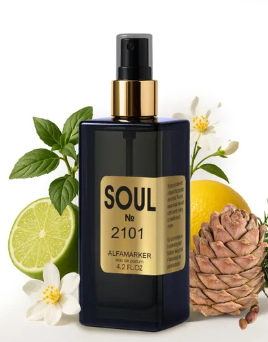 SOUL № 2101 Aqua Giola - Perfume para mujer | Eau de Parfum Spray de larga duración 4.0 fl oz / 4.1 fl oz | Fragancia para mujer frutal inspirada en