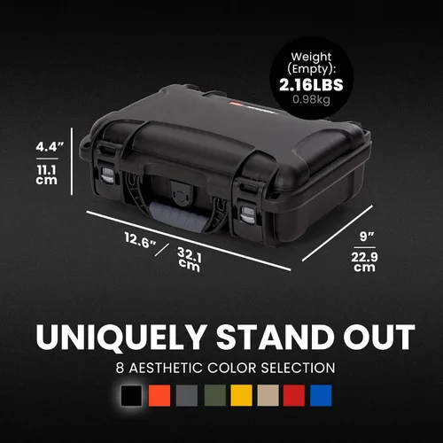 Miniatura 4 de Nanuk 909 Estuche rígido impermeable con inserto de espuma - Negro