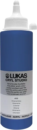 Miniatura 13 de Lukas CRYL Studio Artist - Pintura acrílica para artistas, Alizarín Carmesí, botella de 250 ml - Pinturas acrílicas de alto pigmento para pintar