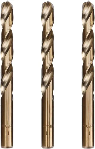 Miniatura 13 de Juego de brocas de cobalto M35 de 13 piezas, métricas de 0.079 a 0.315 pulgadas, brocas helicoidales HSS Jobber para metal duro, acero inoxidable