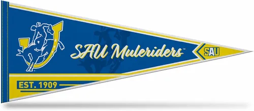 Miniatura 125 de Rico Industries NCAA Banderín Clásico de Fieltro para Decoración de Pared de 12" x 30" - Ideal para Decoración del Hogar/Dormitorio/Cueva de Hombre