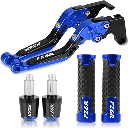 Miniatura 10 de Palancas de embrague de freno de motocicleta para manillar Yamaha FZ6R FZ 6R FZ-6R 2009 2010 2011 2012 2013 2014 2015 2016 2017 (Color : 1)