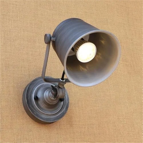 Miniatura 9 de Modern LED Ceiling Light & Industrial Wall Sconce - Retro Loft E27 Bulb Lamp for Bedroom & Living Room, Up Down Decorative Lighting Fixture, Stylish