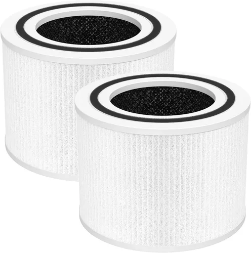 Miniatura 9 de Filtro de repuesto Core 300 para el cuidado de mascotas, compatible con el purificador de aire LEVOIT Core 300/300S, grado H13 3 en 1, filtro