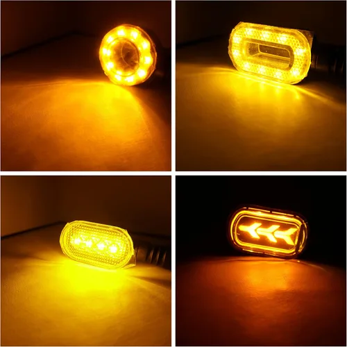 Miniatura 7 de Luces LED de señal de giro para motocicleta, enchufables, CC 36 V, 48 V, 52 V, 60 V, intermitentes, luces intermitentes, bombillas de giro