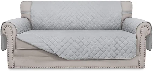 Miniatura 64 de Easy-Going - Funda para sofá, futón y sillón sin reposabrazos, reversible, resistente al agua, para mascotas y niños (azul oscuro/azul claro)