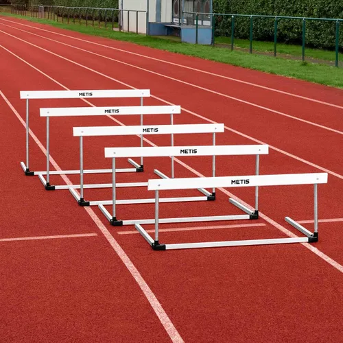METIS Alloy Hurdles - Equipo de pista y campo ajustable de alta calidad para atletas jóvenes y mayores | Disponible en paquetes de 1, 5 o 10 Paquete