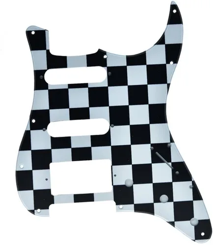 Miniatura 17 de KAISH - Golpeador de 11 agujeros estilo ST/Strat, SSS, para Stratocaster de EE. UU./México, perla de abulón