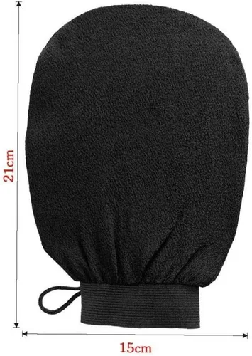 Miniatura 2 de Guantes exfoliantes, 1 unidad, guantes de baño de crin de caballo para hombres y mujeres, manopla para ducha, spa, masaje y removedor de células