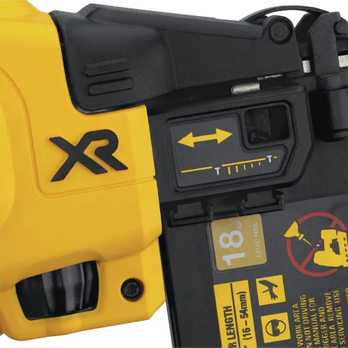 Miniatura 8 de 20 V max XR 18 clavadora de acabado y de clavos de 2.0 Ah