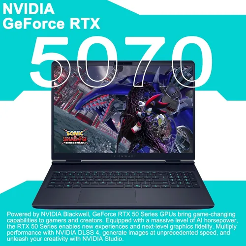 Miniatura 4 de Dell Alienware 16X Aurora Gaming AI Laptop 16" WQXGA 240Hz (100% DCI-P3) Intel 24-core Ultra 9 275HX 32GB RAM 1TB SSD GeForce RTX 5070