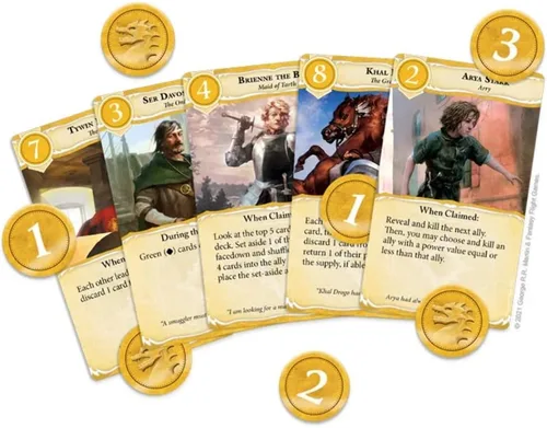 Miniatura 2 de A Game of Thrones: B'Twixt - Juego de cartas - Juego de estrategia para niños y adultos, mayores de 14 años, 3-6 jugadores, 90 minutos de tiempo
