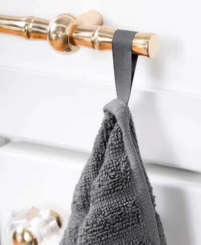 Miniatura 5 de All-Clad Toallas de cocina sólidas: altamente absorbentes, súper suaves de larga duración, 100% algodón, 17 x 30 pulgadas para limpiar y secar Peltre