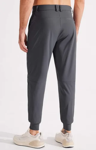 Miniatura 2 de Libin Pantalones deportivos de golf elásticos en 4 direcciones con bolsillos, pantalones de vestir ajustados para trabajo, pantalones deportivos