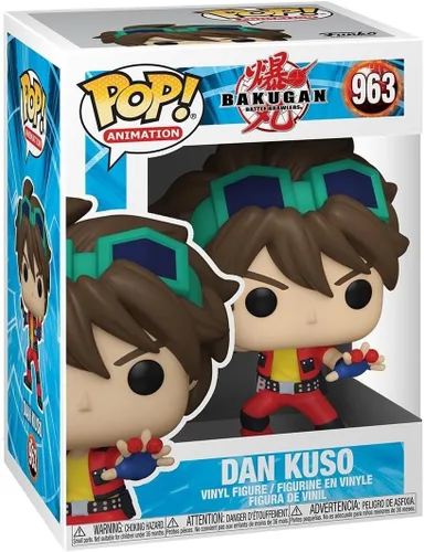 Funko POP Animation: Bakugan - Dan, Multicolor, Talla única