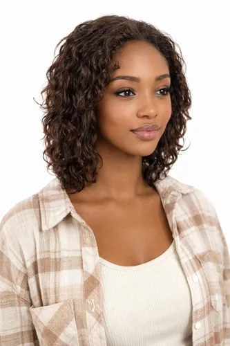 Miniatura 58 de Peluca de cabello humano con encaje frontal en T de 13 x 4 pulgadas, peluca de encaje HD rizado profundo sin pegamento, línea de cabello