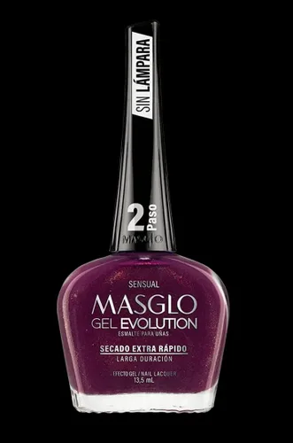 Miniatura 2 de MASGLO GEL EVOLUTION - Esmalte de uñas efecto gel, no requiere lámpara UV/Led, duración de hasta 12 días, 3 tonos de colores – Effecto Gel sin