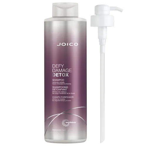 Miniatura 8 de Joico Defy Damage Detox Shampoo Removes Chlorine, Hard Water Residue, Product Buildup, Metals, & Trace Minerals Strengthens Bonds & Preserves