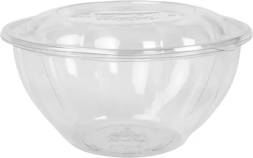 Miniatura 9 de Eco-Products - Tapas compostables para ensalada de 18 onzas, caja de 300, se adapta a recipientes redondos de 18 onzas, material PLA renovable hecho