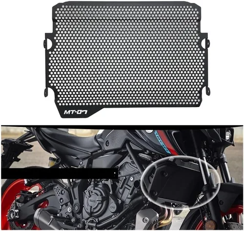 Miniatura 2 de Radiator Grille Guard for Ya&maha MT07 MT-07 MT 07 FZ-07 FZ07 2018-2022 Motorcycle Radiator Grille Guard Cover Protective Water Tank Cooler Protector