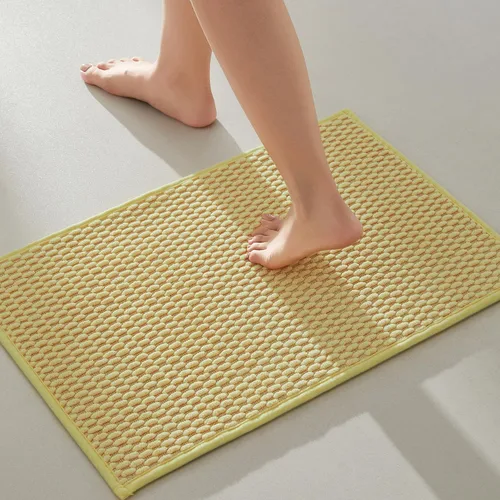 Miniatura 28 de TYUU Alfombras de Baño Antideslizantes Lavables, Tapete de Baño Súper Absorbente Delgado de Pila Baja para Secar Rápido, Alfombra de Baño Pequeña