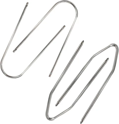Miniatura 7 de Dickno 4 piezas de herramientas de extracción de radio de automóvil, en forma de U, kit de herramientas de liberación estéreo automático de acero
