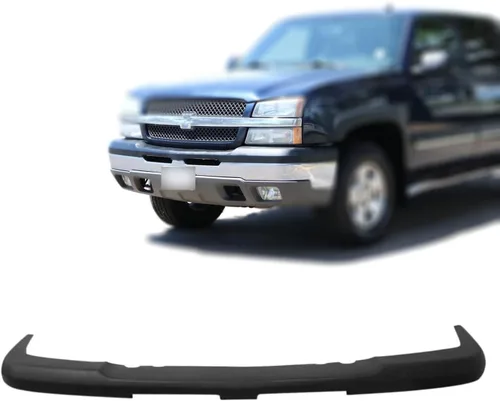 Perfit Liner Nuevo Delantero Negro Texturizado Bumper Cubierta Cojín Cenefa 2003-2007 Chevrolet Chevy SIlverado Pickup Truck 1500 2500 HD 02-06