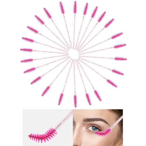 Miniatura 3 de Tbestmax 200 varitas aplicadoras desechables para rímel y lápiz labial, brocha para brillo de labios, carretes de pestañas para extensiones