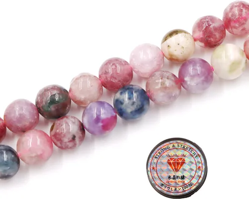 Miniatura 55 de Cuentas de piedras preciosas para la fabricación de joyas, cuentas de monedas facetadas de piedra natural piedra de sangre africana de 0.236 in