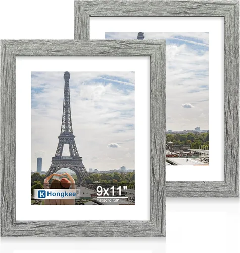 Miniatura 85 de Hongkee - Juego de 2 marcos de fotos, HK042515-MD5.5X8.5-BK(2PK)