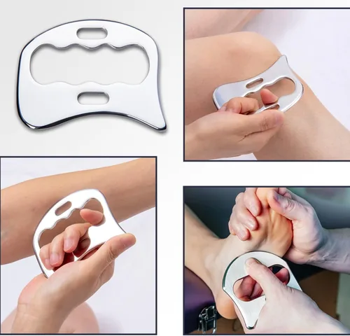 Miniatura 4 de FeelFree Sport Herramienta raspadora muscular 3 en 1, herramienta de raspado Gua Sha, herramienta de masaje de terapia física, movilización