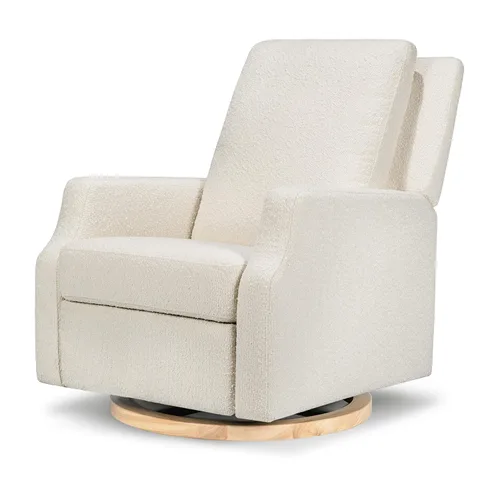 Miniatura 12 de Namesake Crewe Glider - Silla reclinable para guardería – GREENGUARD Gold & Certi-PUR certificado US – Mecedora deslizante para guardería y sala