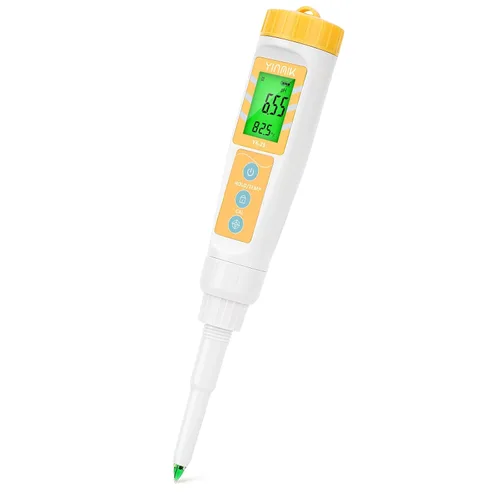 Miniatura 8 de Medidor de pH digital para alimentos YINMIK Medidor de pH para fermentación de alimentos con kit de solución de calibración Tiras de prueba de pH
