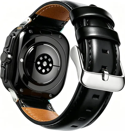 Miniatura 10 de OTOPO Correas clásicas para Galaxy Watch 4/6 de 1.850 in, 1.811 in, 1.693 in, 1.654 in, reloj 7 6 5 4 FE Band 40 1.732 in/Garmin Vivoactive 3/5