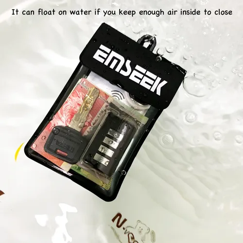 Miniatura 7 de Cartera impermeable impermeable para llave de coche titular de la bolsa de surf seco caso para llaves tarjetas de efectivo ID licencia de conducir